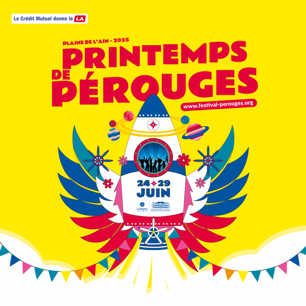 affiche Festival Printemps Pérouge 2025